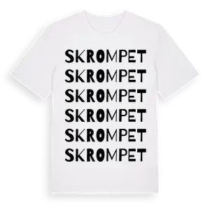 Skrompet ordlek t-shirt – ekologisk bomull t-shirt från Pinshirt