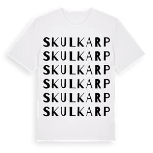 Skulkarp ordlek t-shirt – ekologisk bomull t-shirt från Pinshirt