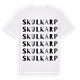 Skulkarp ordlek t-shirt