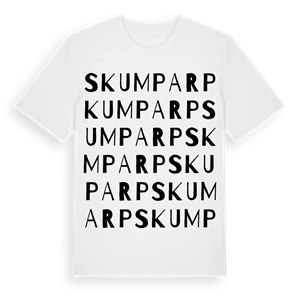 Skumparp ordlek t-shirt – ekologisk bomull t-shirt från Pinshirt