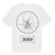 White t-shirt med Skurup t-shirt