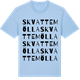 Blue Soul t-shirt med Skvattemölla ordlek t-shirt