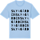 Blue Soul t-shirt med Skyagården ordlek t-shirt