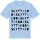 Blue Soul t-shirt med Skyttaboda ordlek t-shirt