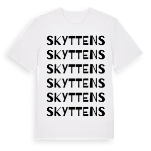 Skyttens ordlek t-shirt – ekologisk bomull t-shirt från Pinshirt