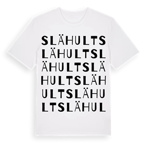 Slähult ordlek t-shirt – ekologisk bomull t-shirt från Pinshirt