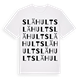 Slähult ordlek t-shirt