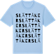 Blue Soul t-shirt med Slättåker ordlek t-shirt