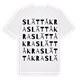 Slättåkra ordlek t-shirt