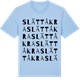 Blue Soul t-shirt med Slättåkra ordlek t-shirt