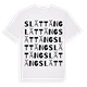 Slättäng ordlek t-shirt