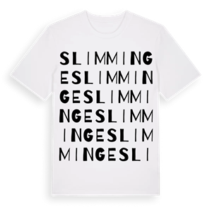 Slimminge ordlek t-shirt – ekologisk bomull t-shirt från Pinshirt