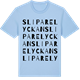 Blue Soul t-shirt med Sliparelyckan ordlek t-shirt