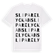 Sliparelyckan ordlek t-shirt