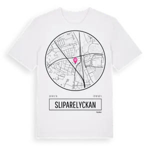 Sliparelyckan t-shirt – ekologisk bomull t-shirt från Pinshirt