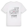 Slottsstaden karta t-shirt