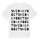 Smedabygget ordlek t-shirt