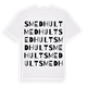 Smedhult ordlek t-shirt