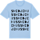 Blue Soul t-shirt med Smedjehus ordlek t-shirt