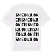 Smedkroken ordlek t-shirt