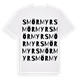 Smörmyr ordlek t-shirt
