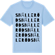 Blue Soul t-shirt med Snälleröd ordlek t-shirt