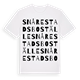 Snårestads boställe ordlek t-shirt
