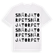 Snärjatorpet ordlek t-shirt