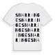 Snarringe ordlek t-shirt