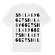 Snilabygget ordlek t-shirt