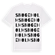 Snogeholm ordlek t-shirt