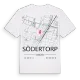 Södertorp karta t-shirt