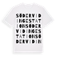Södervidinge station ordlek t-shirt