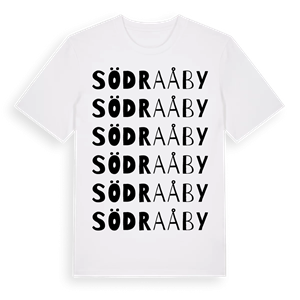 Södra Åby ordlek t-shirt – ekologisk bomull t-shirt från Pinshirt