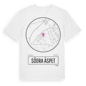 Södra Äspet t-shirt – ekologisk bomull t-shirt från Pinshirt