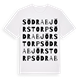 Södra Björstorp ordlek t-shirt