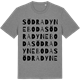 Mid Heather Gray t-shirt med Södra Dyneboda ordlek t-shirt