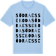 Blue Soul t-shirt med Södra Esseboda ordlek t-shirt