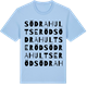 Blue Soul t-shirt med Södra Hultseröd ordlek t-shirt