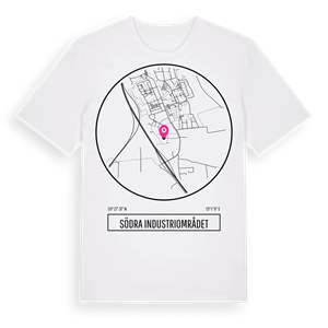 Södra Industriområdet t-shirt – ekologisk bomull t-shirt från Pinshirt
