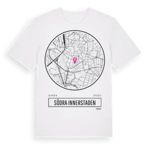 Södra Innerstaden t-shirt – ekologisk bomull t-shirt från Pinshirt