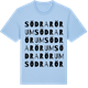 Blue Soul t-shirt med Södra Rörum ordlek t-shirt