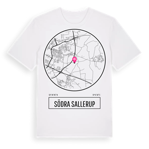 Södra Sallerup t-shirt – ekologisk bomull t-shirt från Pinshirt
