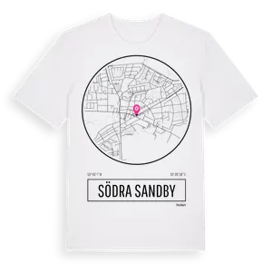Södra Sandby t-shirt – ekologisk bomull t-shirt från Pinshirt