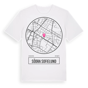 Södra Sofielund t-shirt – ekologisk bomull t-shirt från Pinshirt