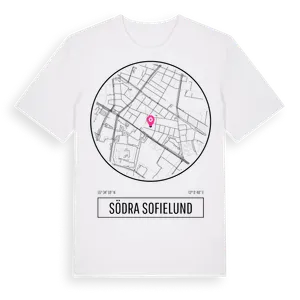Södra Sofielund t-shirt – ekologisk bomull t-shirt från Pinshirt