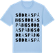 Blue Soul t-shirt med Södra Spång ordlek t-shirt