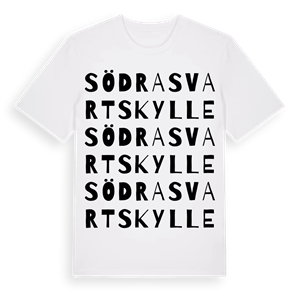 Södra Svartskylle ordlek t-shirt – ekologisk bomull t-shirt från Pinshirt