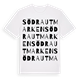 Södra Utmarken ordlek t-shirt