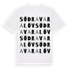 Södra Varalöv ordlek t-shirt